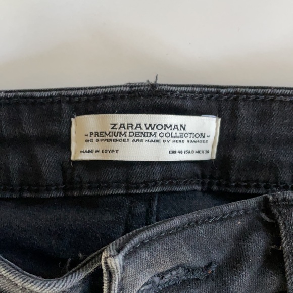 Zara Black Skinny Jeans - Picture 2 of 3
